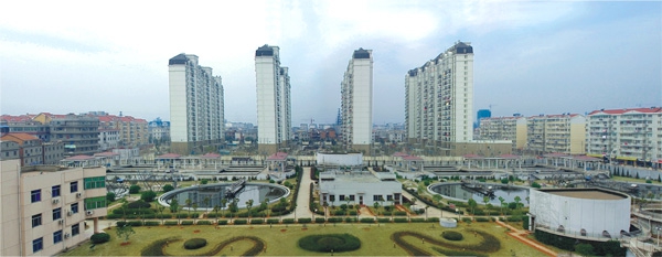 江西最大污水處理廠——南昌朝陽污水處理廠二期工程（省、市優(yōu)良工程，獲滕王閣杯）